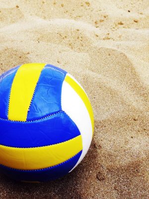 piłka plażowa piasek